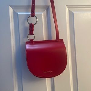 Red cute shoulder bag